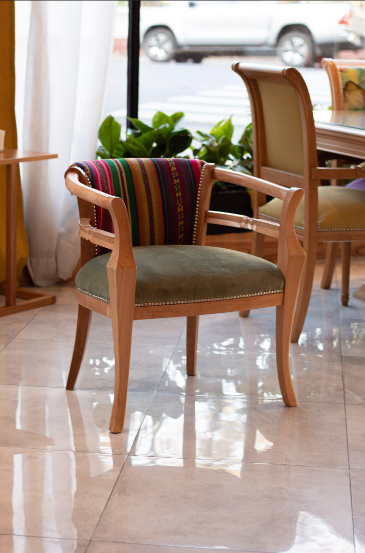 Sillón en exhibición