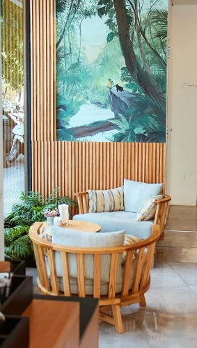 Sillón en exhibición