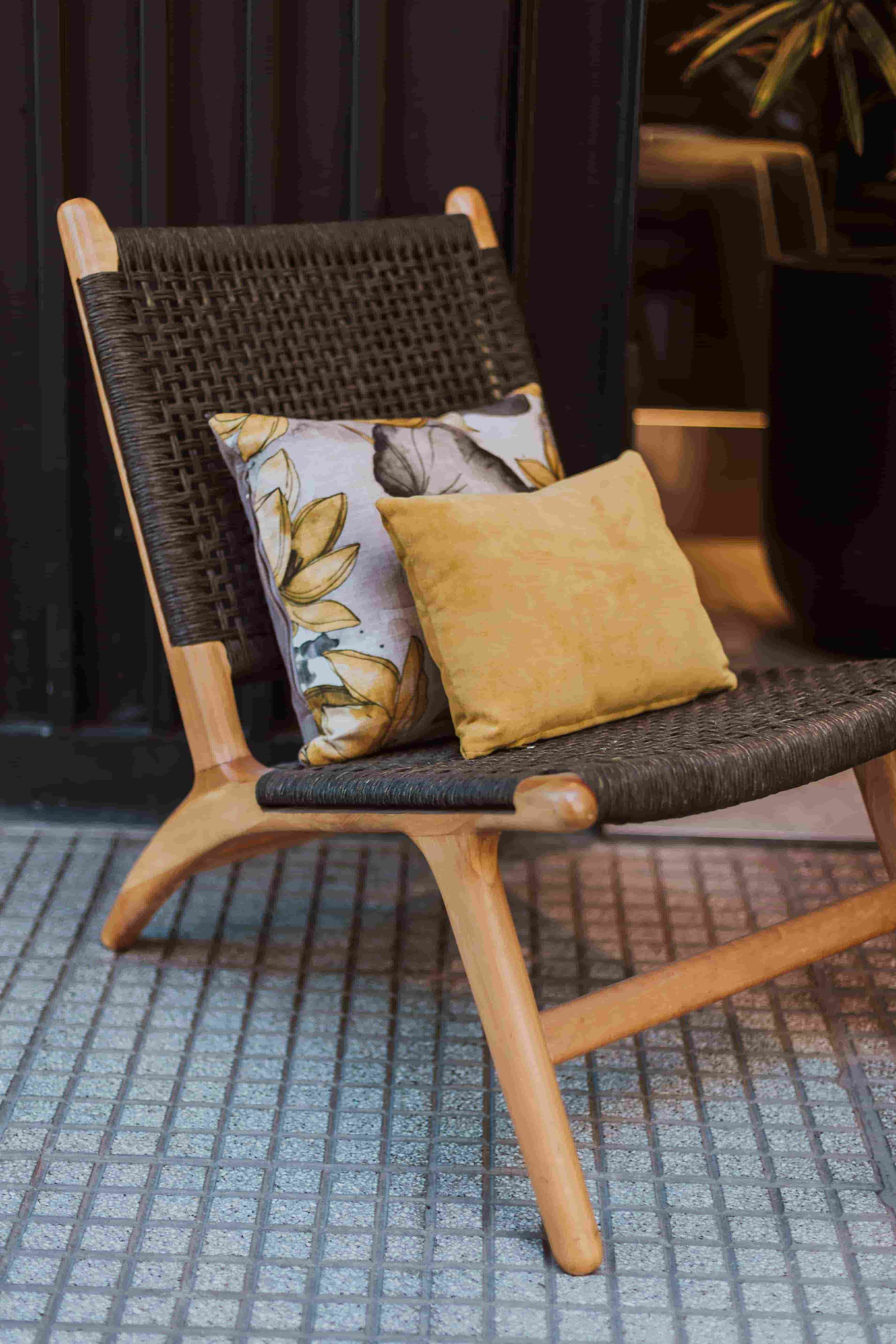 Sillón en exhibición