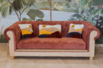 Sofa Chesterfield (rosa)