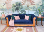 Sofa Chesterfield (azul)