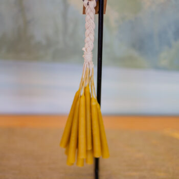 Velas Artesanales (hilo trenzado)