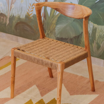 Silla Wayra (madera paraiso esterillado)